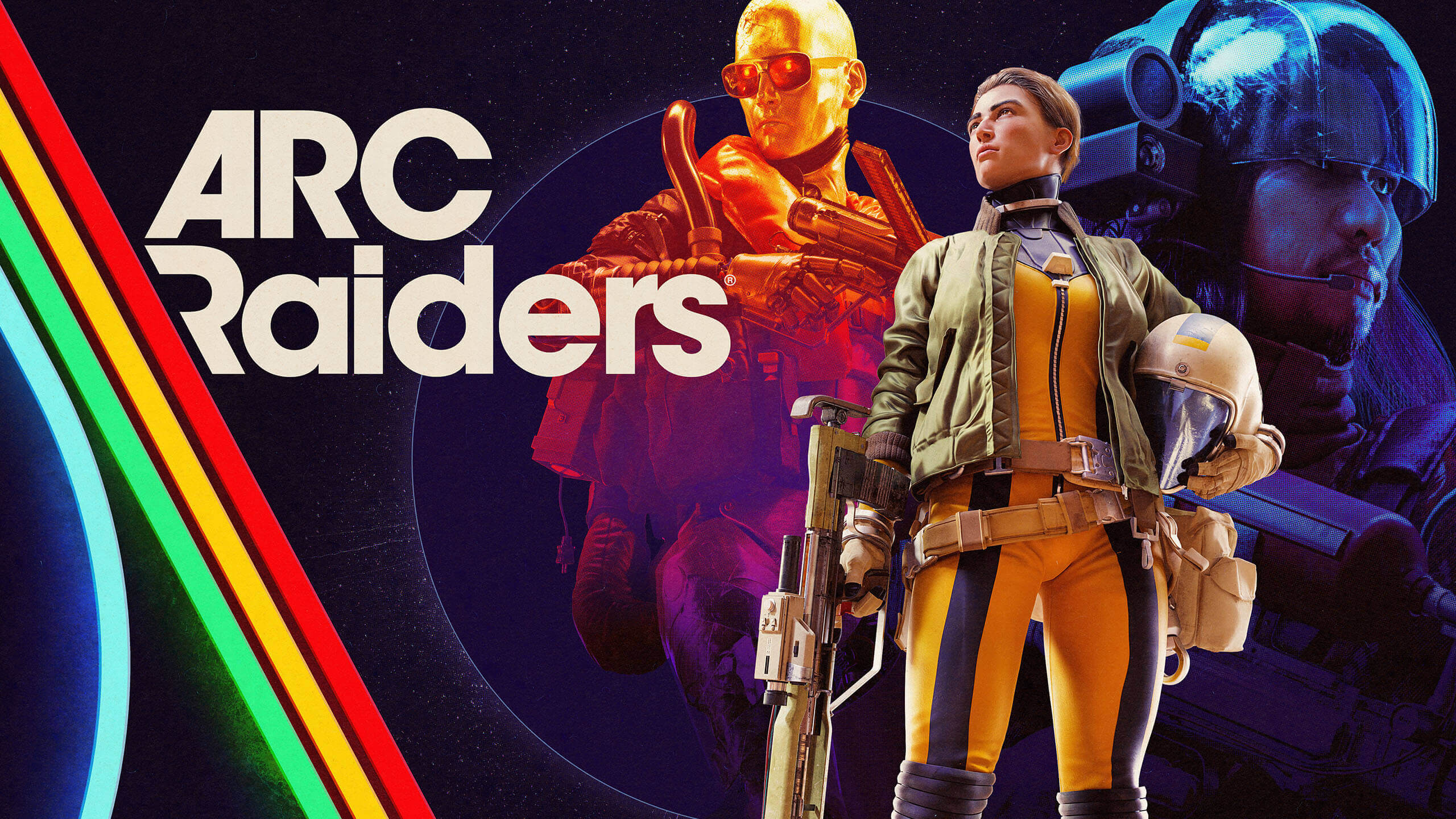 脱出シューターゲーム「ARC Raiders」の公式キーアート画像。