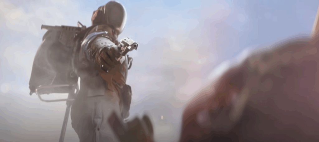 ARC Raidersで敵に銃口を向けられているシーン。投資で損切りルールを破った際の、絶対的なゲームオーバーを象徴する画像。